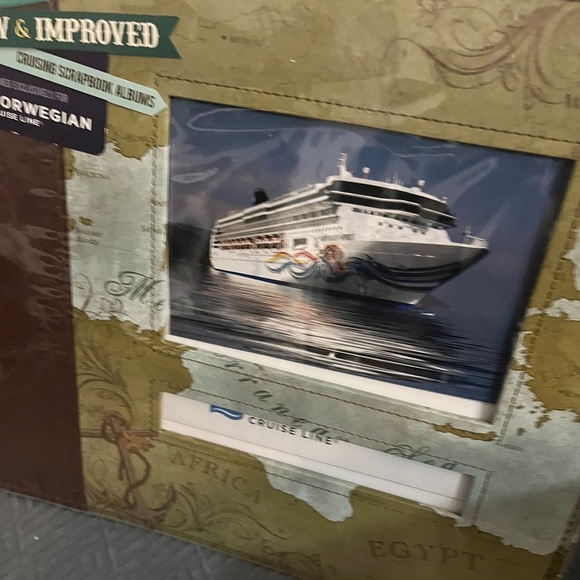 Mediterranean Cruise Scrapbook Album 12x12 –  Cruise Travel Memory Book – New - Picture 4 of 14